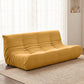 Modern Tufted Cushions Armless Living Room Wooden Standard Seating