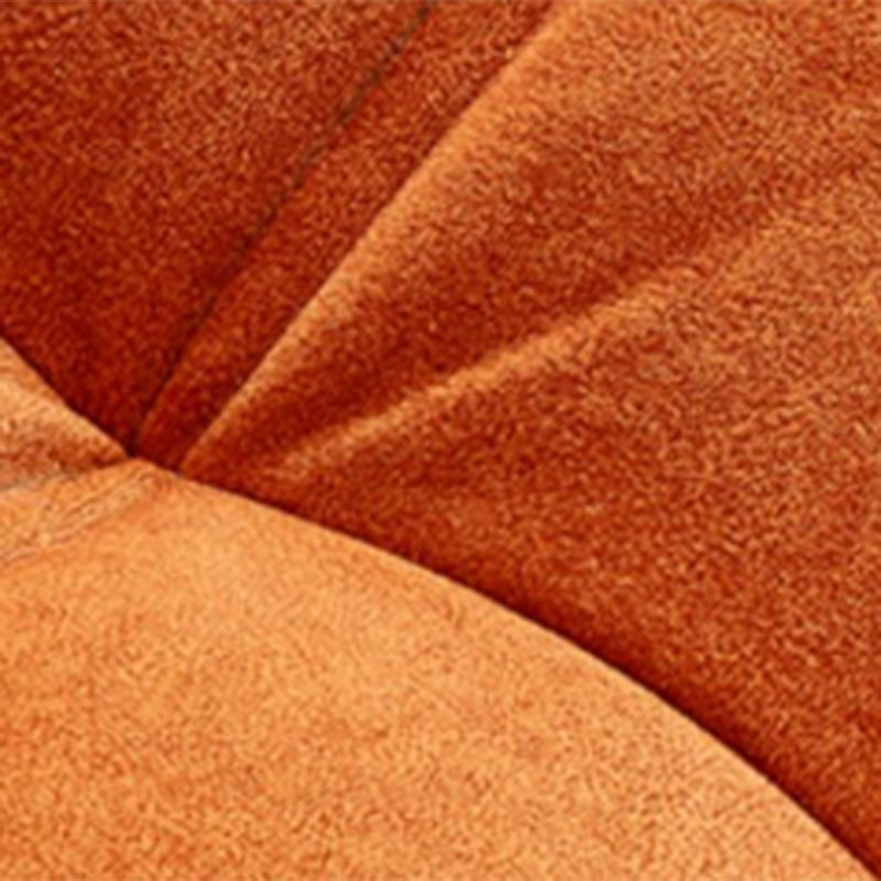 Modern Tufted Cushions Armless Living Room Wooden Standard Seating