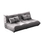 Modern Tufted Cushions Armless Living Room Wooden Standard Seating