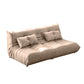 Modern Tufted Cushions Armless Living Room Wooden Standard Seating