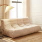 Modern Tufted Cushions Armless Living Room Wooden Standard Seating