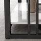 Slate 4 Legs Coffee Table Rectangle Single Coffee Table with Shelf Clearhalo 'Coffee & Accent Tables' 'Coffee Tables' 'coffee_tables' 'furn' 'furn_coffee_tables' 'Furniture' 'Living Room Furniture' 6906862