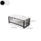 Slate 4 Legs Coffee Table Rectangle Single Coffee Table with Shelf Clearhalo 'Coffee & Accent Tables' 'Coffee Tables' 'coffee_tables' 'furn' 'furn_coffee_tables' 'Furniture' 'Living Room Furniture' 6906870
