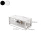 Slate 4 Legs Coffee Table Rectangle Single Coffee Table with Shelf Clearhalo 'Coffee & Accent Tables' 'Coffee Tables' 'coffee_tables' 'furn' 'furn_coffee_tables' 'Furniture' 'Living Room Furniture' 6906877