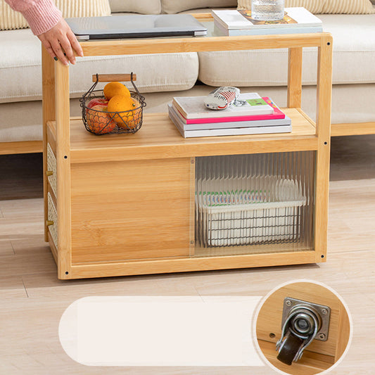 27 "W x 11,8" D x 24 "HEFA SOFA Lide Accent Table tavolo da estremità rettangolare in legno