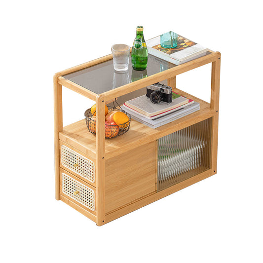 27 "W x 11,8" D x 24 "HEFA SOFA Lide Accent Table tavolo da estremità rettangolare in legno