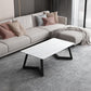 Table basse rectangulaire en ardoise Aucune table basse simple pénible