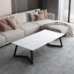 Table basse rectangulaire en ardoise Aucune table basse simple pénible