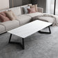 Table basse rectangulaire en ardoise Aucune table basse simple pénible