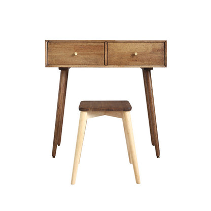 Traditions With Drawer Bedroom Mirror Solid Wood Vanity Dressing Table