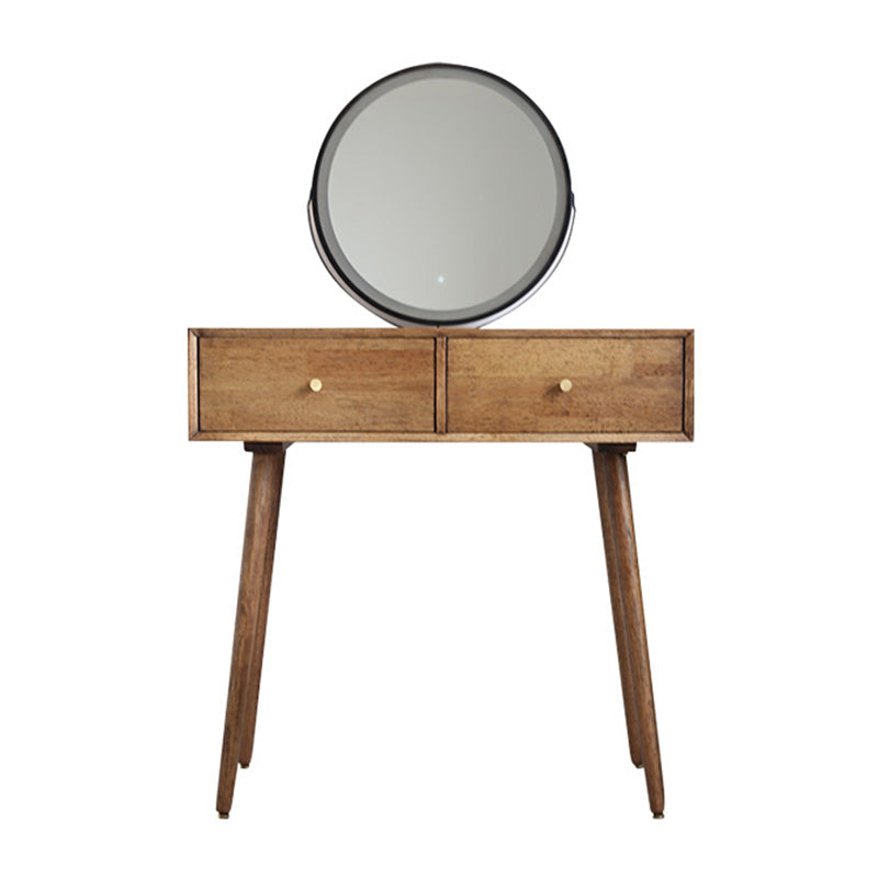 Traditions With Drawer Bedroom Mirror Solid Wood Vanity Dressing Table