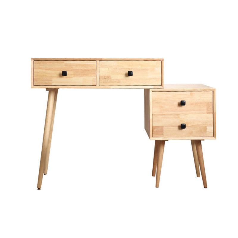 Traditions With Drawer Bedroom Mirror Solid Wood Vanity Dressing Table