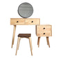 Traditions With Drawer Bedroom Mirror Solid Wood Vanity Dressing Table