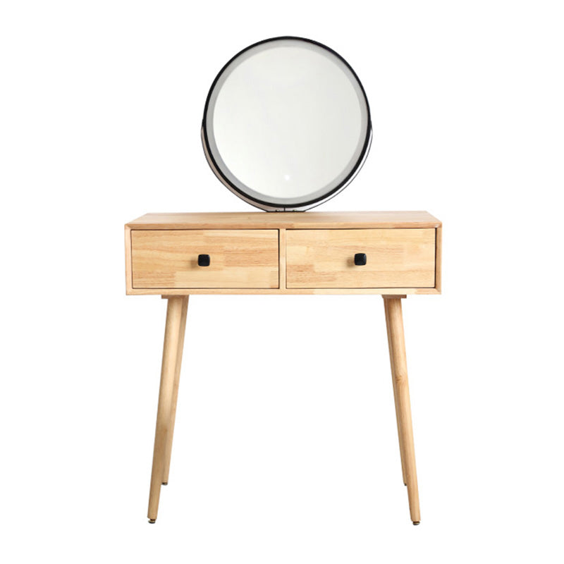 Traditions With Drawer Bedroom Mirror Solid Wood Vanity Dressing Table
