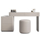 Contemporary 30.7" Height Stone Top Table Makeup Vanity with Drawers