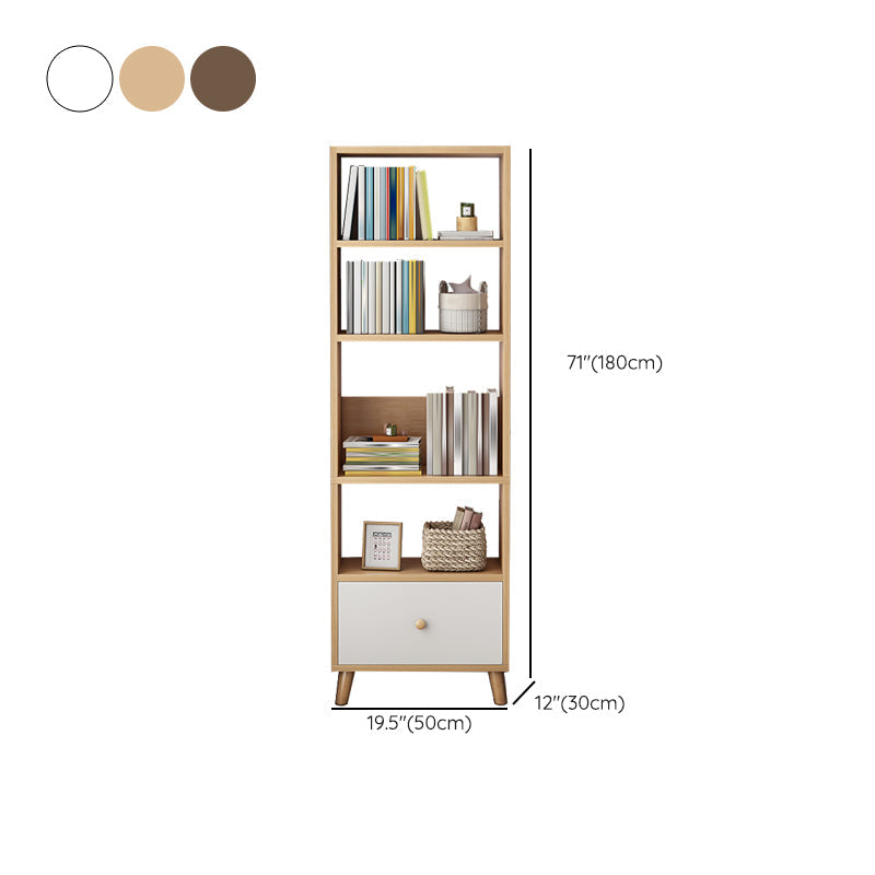 19.69" Long 1 - Drawer Accent Chest Wooden Chest with Shelves Clearhalo 'Cabinets & Chests' 'cabinets_chests' 'furn' 'furn_cabinets_chests' 'Furniture' 'Living Room Furniture' 6907359