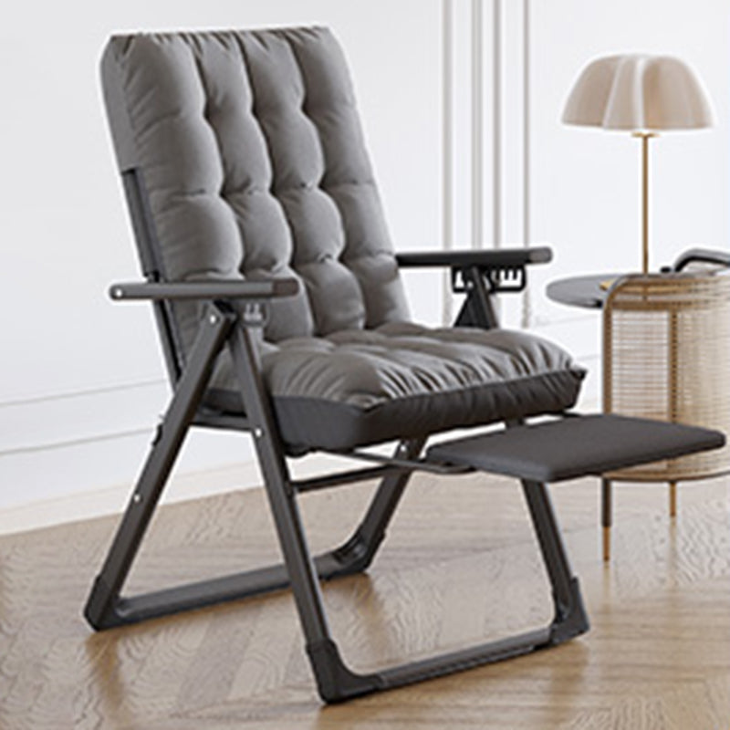 Hedendaagse stijlrecer verwijderbare kussens opvouwbare stoel