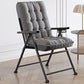 Contemporary Style Recliner Removable Cushions Foldable Seat