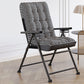 Contemporary Style Recliner Removable Cushions Foldable Seat