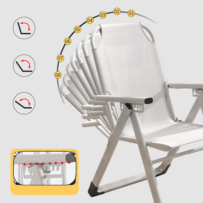 Contemporary Style Recliner Removable Cushions Foldable Seat