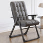 Contemporary Style Recliner Removable Cushions Foldable Seat