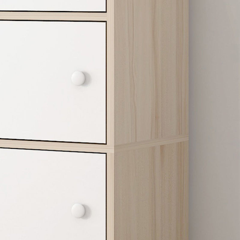 Modern Wooden Accent Cabinet Knobs Handle Design Storage Cabinet Clearhalo 'Cabinets & Chests' 'cabinets_chests' 'furn' 'furn_cabinets_chests' 'Furniture' 'Living Room Furniture' 6907516