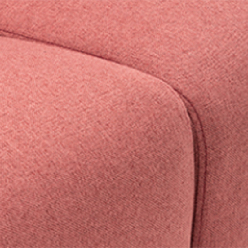 Contemporary Sofa with 2 Pillows Square Arm Living Room Settee Clearhalo 'furn' 'furn_sofas' 'Furniture' 'Living Room Furniture' 'Sofa' 'sofas' 6907623