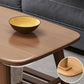 4 Legs Coffee Table Single Modern Oval Cocktail Table with Shelf Clearhalo 'Coffee & Accent Tables' 'Coffee Tables' 'coffee_tables' 'furn' 'furn_coffee_tables' 'Furniture' 'Living Room Furniture' 6907702