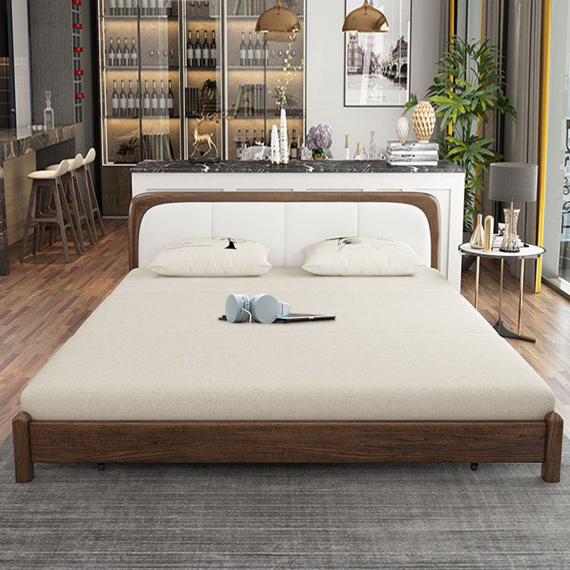 Contemporary Futon Sleeper Sofa Bed Pillow Included Futon Frame in White