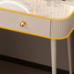 Bright White Makeup Vanity Desk 15.74" Wide Vanity Tables with Storage Drawer