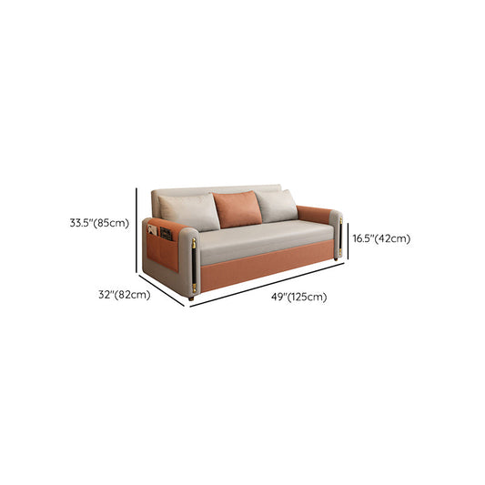 32 "divano futon scandinavo largo pieghevole pieghevole di divano per dormiente futon