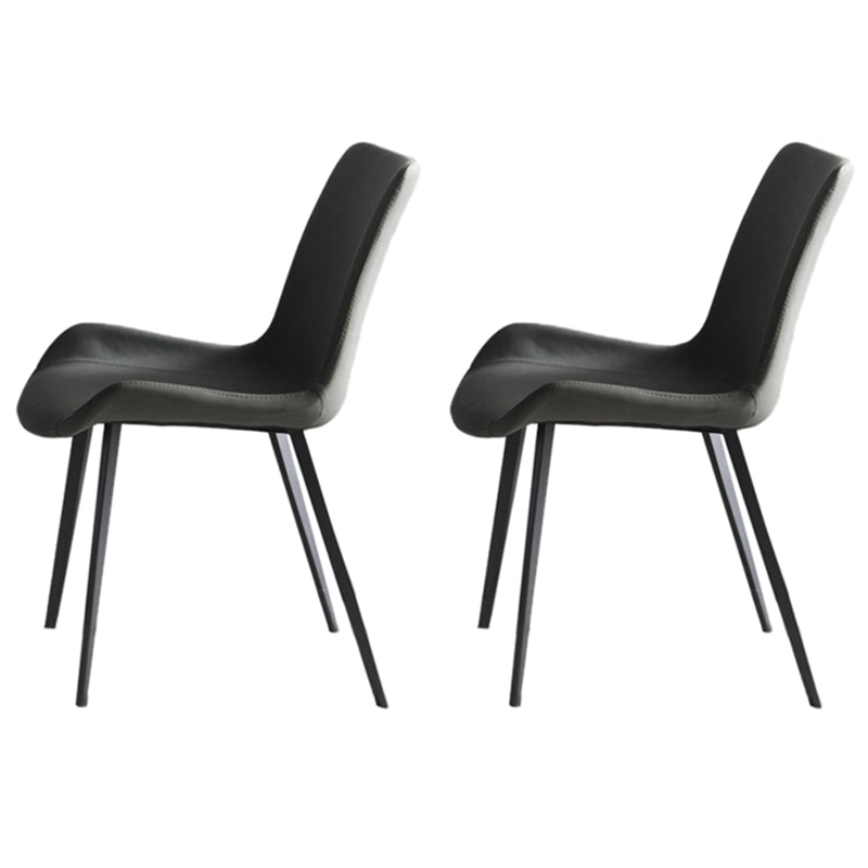 Contemporary 1/2/5/7 Pieces Furniture Rectangle Stone Dining Set in White 2 Grey Chairs Clearhalo 'Dining Room Sets' 'Dining Tables & Seating' 'dining_room_set' 'furn' 'furn_dining_room_set' 'Furniture' 'Kitchen & Dining Furniture' 6910900