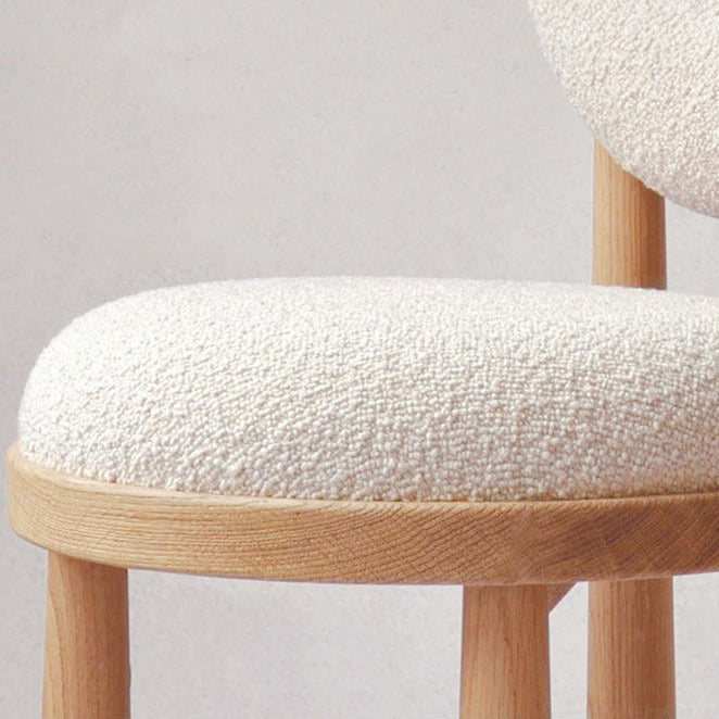 Upholstered Side Chair Modern Style King Louis Back Side Chair Clearhalo 'Dining Chairs' 'Dining Tables & Seating' 'dining_chair' 'furn' 'furn_dining_chair' 'Furniture' 'Kitchen & Dining Furniture' 6910943
