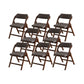 Solid Wood Dining Chair Modern Style Folding Chair for Dining Room Dark Gray 8 Piece Set Clearhalo 'Dining Chairs' 'Dining Tables & Seating' 'dining_chair' 'furn' 'furn_dining_chair' 'Furniture' 'Kitchen & Dining Furniture' 6910967
