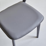 Chaise industrielle sans bras rembourrée