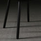 Slat Back Dining Side Chair Industrial Plastic Dining Arm Chair in Black Legs Clearhalo 'Dining Chairs' 'Dining Tables & Seating' 'dining_chair' 'furn' 'furn_dining_chair' 'Furniture' 'Kitchen & Dining Furniture' 6911025
