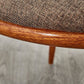 Fabric Dining Chair Modern Style Low Back Chair for Dining Room