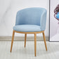 Fabric Dining Chair Modern Style Low Back Chair for Dining Room