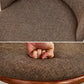 Fabric Dining Chair Modern Style Low Back Chair for Dining Room