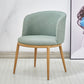 Fabric Dining Chair Modern Style Low Back Chair for Dining Room
