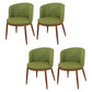 Fabric Dining Chair Modern Style Low Back Chair for Dining Room