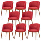 Fabric Dining Chair Modern Style Low Back Chair for Dining Room