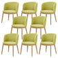 Fabric Dining Chair Modern Style Low Back Chair for Dining Room