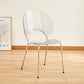 Nordic Metal Side Chair Low Back Armless Chair for Patio Use Clear 1 Piece Clearhalo 'Dining Chairs' 'Dining Tables & Seating' 'dining_chair' 'furn' 'furn_dining_chair' 'Furniture' 'Kitchen & Dining Furniture' 6911176