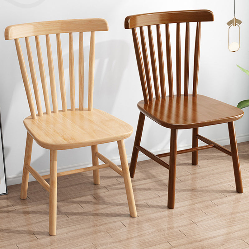 Solid Wood Dining Chair Industrial Style Windsor Back Side Chair Clearhalo 'Dining Chairs' 'Dining Tables & Seating' 'dining_chair' 'furn' 'furn_dining_chair' 'Furniture' 'Kitchen & Dining Furniture' 6911333
