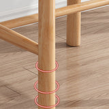 Sedia da pranzo in legno massiccio in stile industriale sedia posteriore Windsor