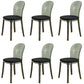 Modern Plastic Side Chair Modern Low Back Armless Chair for Dining Room Smoke Gray Upholstered Chair(s) 6 Piece Set Clearhalo 'Dining Chairs' 'Dining Tables & Seating' 'dining_chair' 'furn' 'furn_dining_chair' 'Furniture' 'Kitchen & Dining Furniture' 6911394
