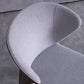 Upholstered Dining Chairs Wingback Chairs with Solid Wood Base