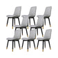 Solid Wood Kitchen Dining Side Chairs Parsons Dining Side Chairs Faux Leather 8 Piece Set Clearhalo 'Dining Chairs' 'Dining Tables & Seating' 'dining_chair' 'furn' 'furn_dining_chair' 'Furniture' 'Kitchen & Dining Furniture' 6911483