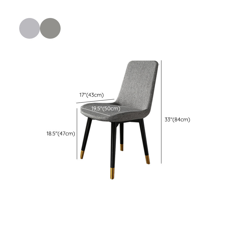 Solid Wood Kitchen Dining Side Chairs Parsons Dining Side Chairs Clearhalo 'Dining Chairs' 'Dining Tables & Seating' 'dining_chair' 'furn' 'furn_dining_chair' 'Furniture' 'Kitchen & Dining Furniture' 6911494